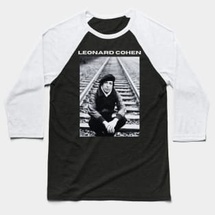 Leonard Cohen Baseball T-Shirt